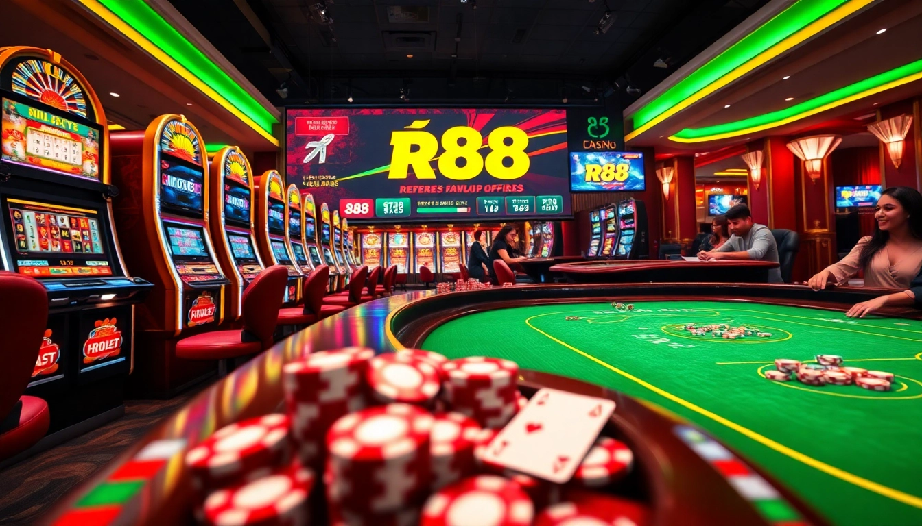 Experience the excitement at nhà cái rr88 with thrilling casino games and vibrant atmosphere.