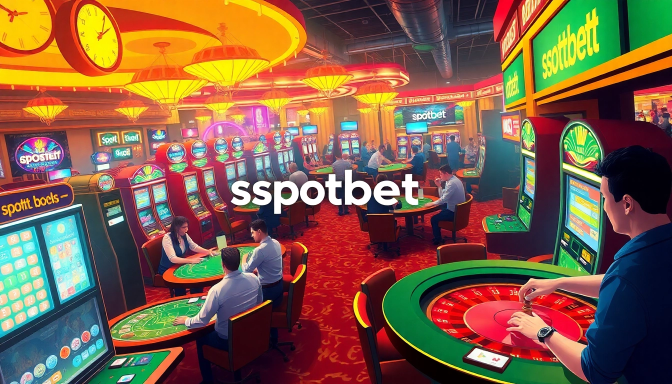 Spotbet encourages thrilling gameplay as players engage at vibrant casino tables, enjoying the excitement of winning.