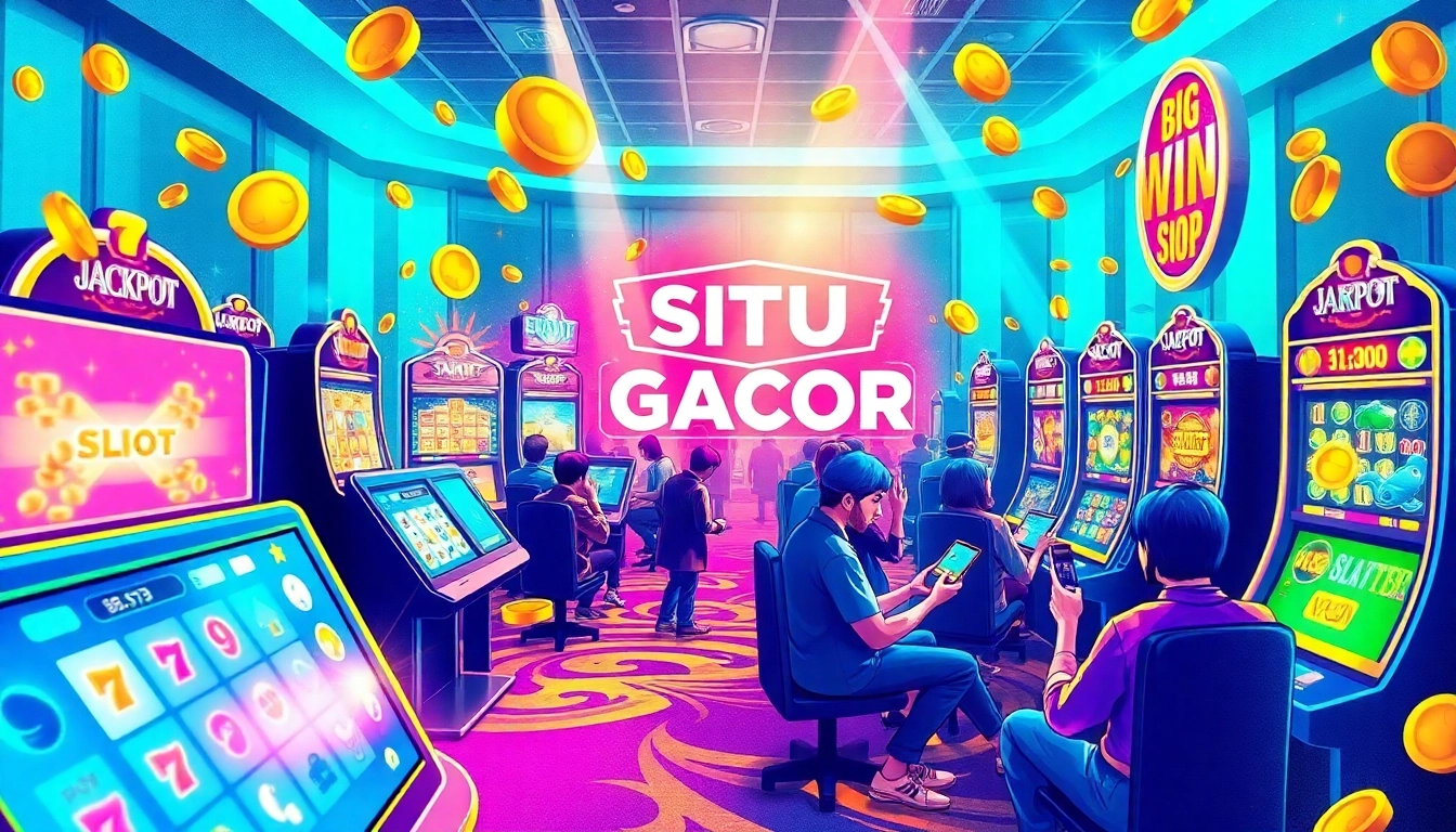 Experience the thrill of situs slot gacor with engaging slot games and vibrant gaming action.